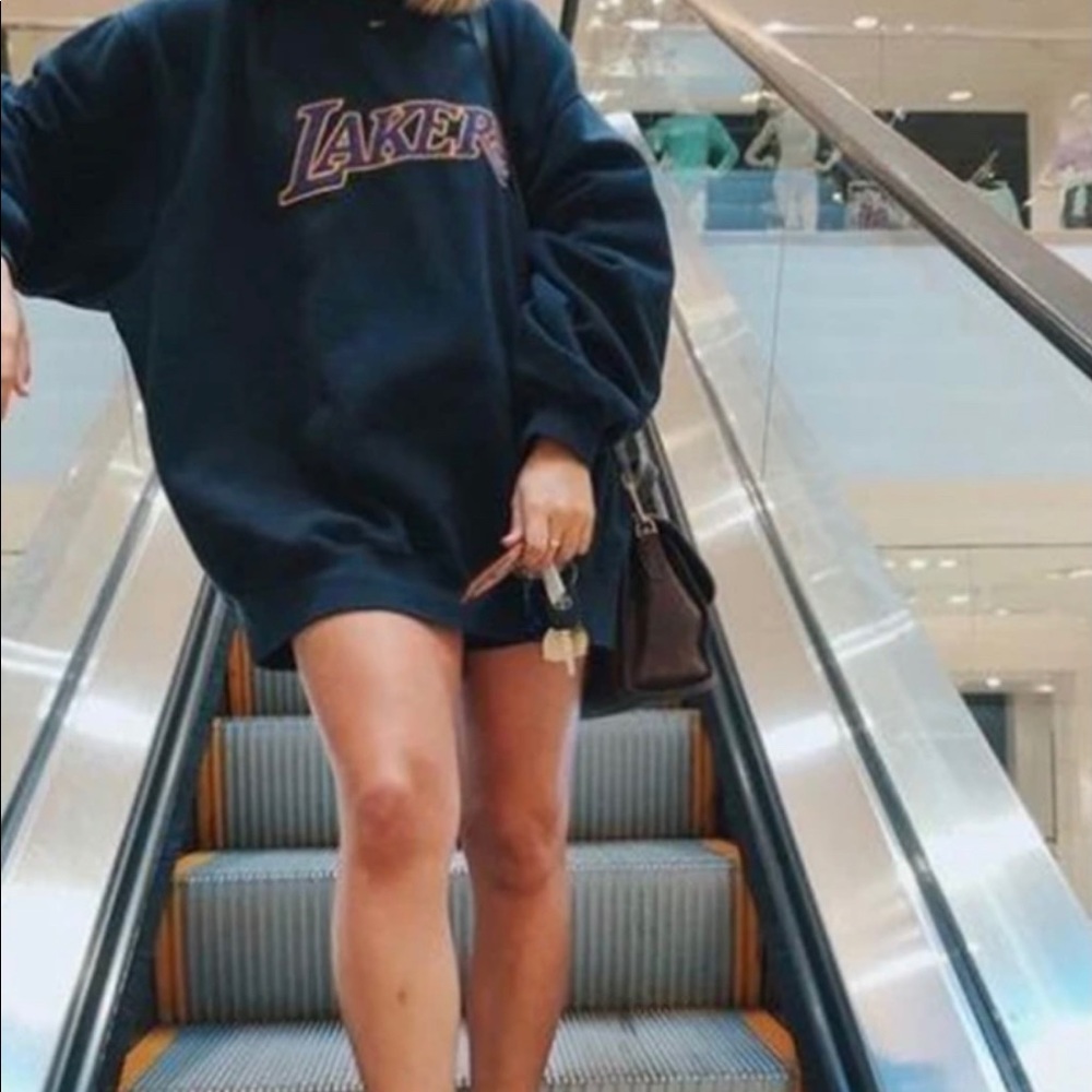 Graphic Oversized Sweater